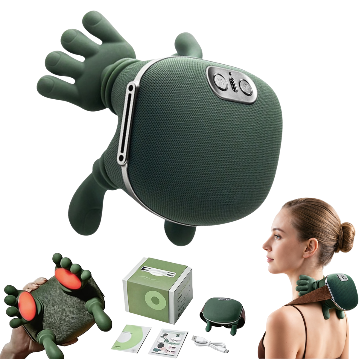 Neck Massager - Green