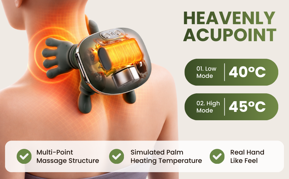 Neck Massager - Green