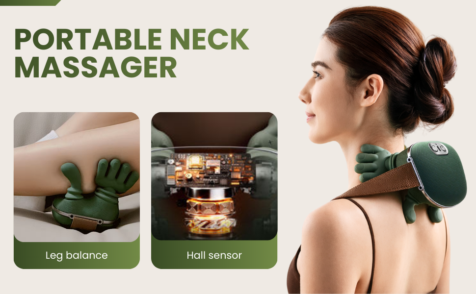 Neck Massager - Green
