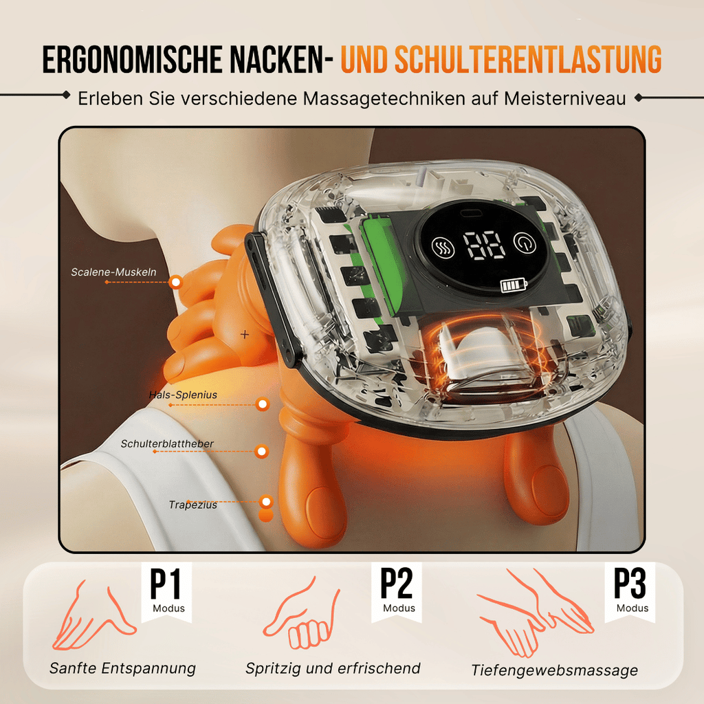 Neck Massager - White