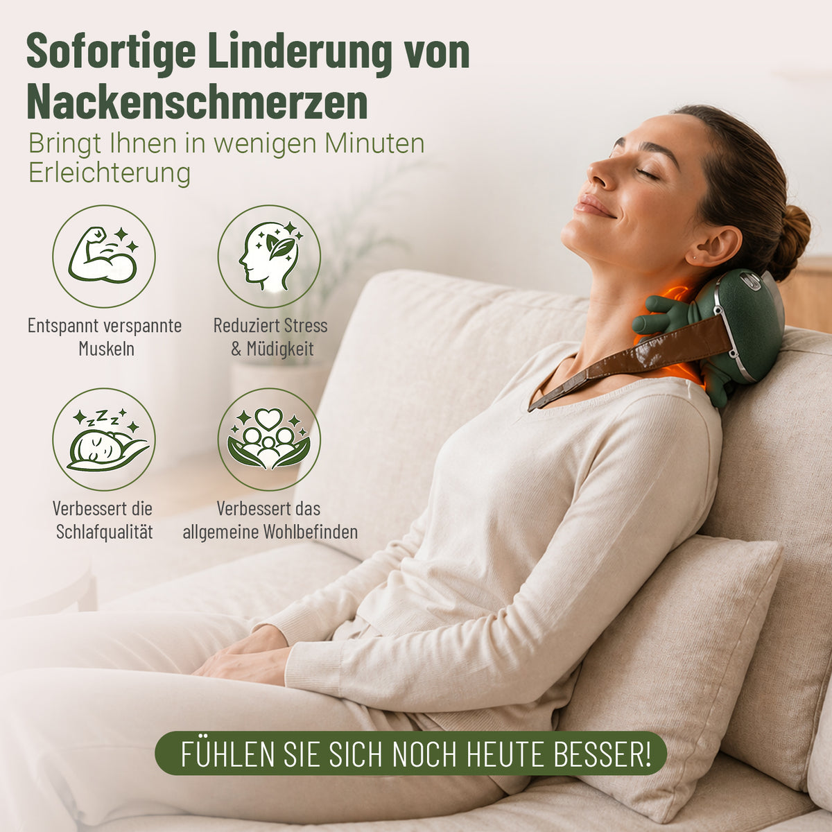 Neck Massager - Green