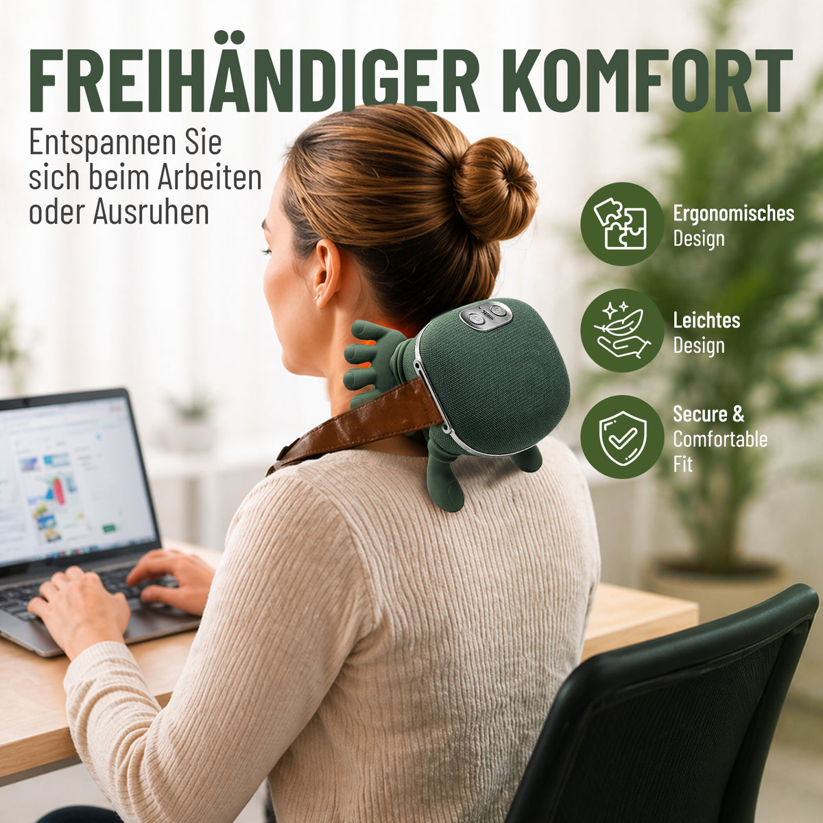 Neck Massager - Green