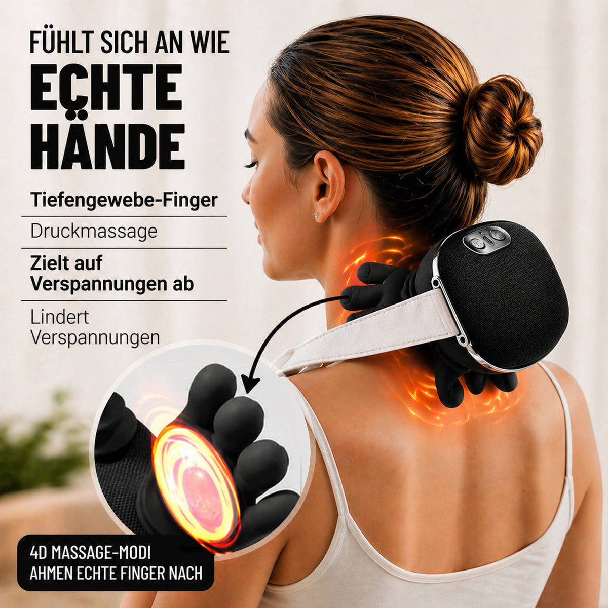 Neck Massager - Black