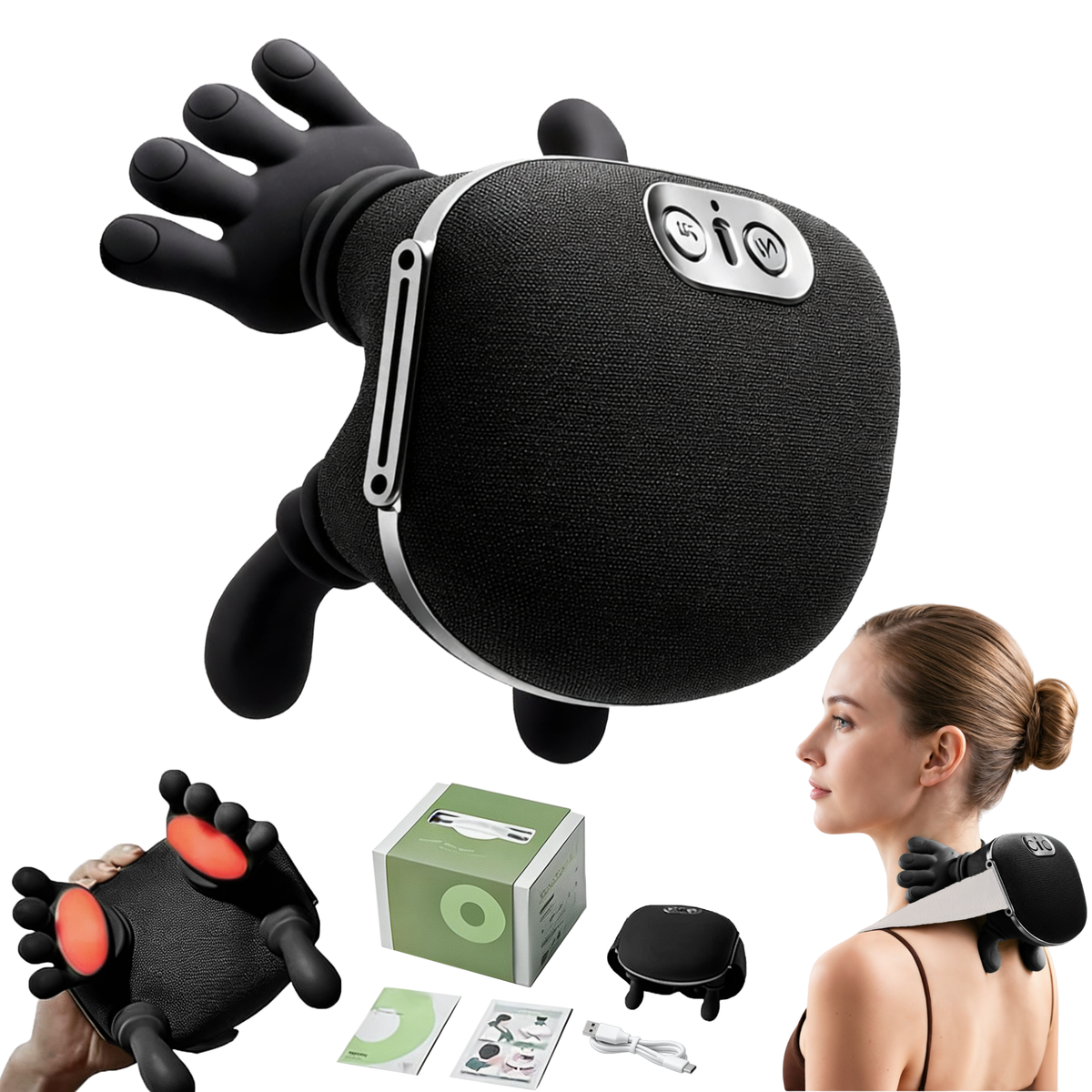 Neck Massager - Black